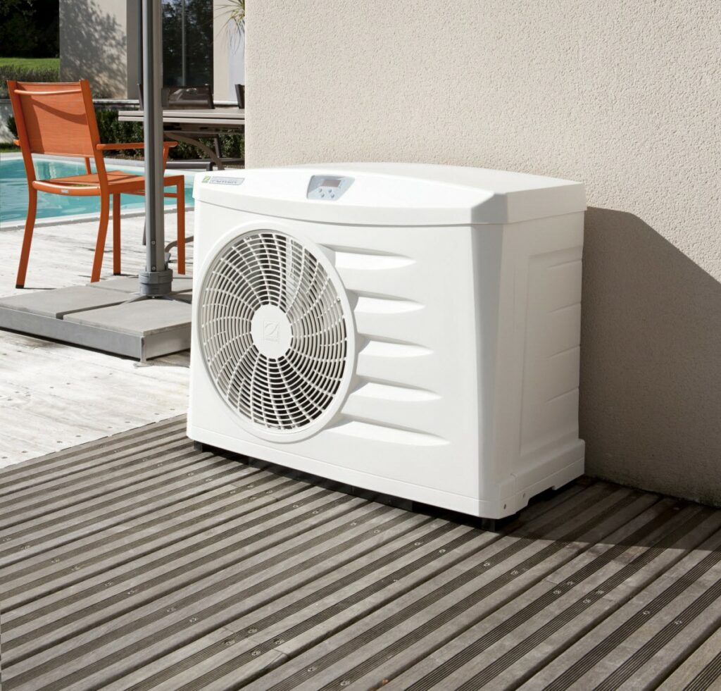 Aerotermia para piscinas con solfy