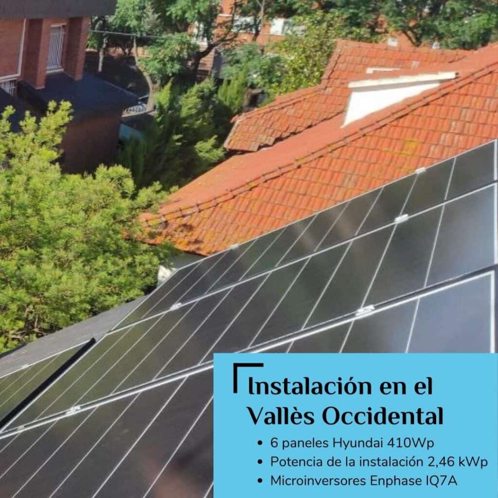 foto instalacion paneles solares en el valles occidental